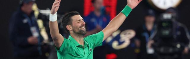 Čista emocija! Pogledajte kako je Novak proslavio plasman u finale /VIDEO/
