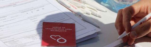 Nova šansa da nekome pomognete: Prikupljanje krvi u Novom Sadu i drugim mestima u Vojvodini