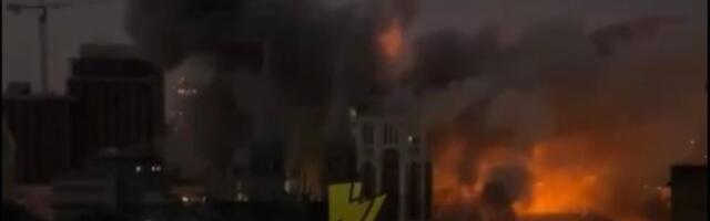 Rusi raketirali Kijev: Gori prestonica Ukrajine (VIDEO)