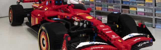 Lego napravio repliku Ferrari F1 bolida u punoj veličini