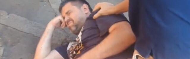 Haos na blokadi na Dorćolu: Čovek motkom udarao ljude (VIDEO)