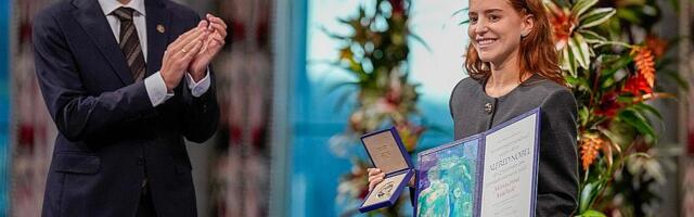 Ćerka Marije Mačado primila Nobelovu nagradu za mir