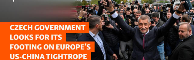 Češka vlada traži uporište u novoj evropskoj krizi između SAD i Kine