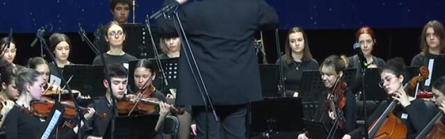 Дечја филхармонија одржала концерт у МТС дворани