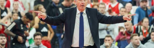Svetislav Pešić doživeo najveći poraz od dolaska u Bajern pred gostovanje Zvezdi u Evroligi