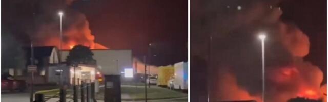 (VIDEO) Izgoreće najmoderniji bombarderi SAD?! Bukti ogroman požar u vojnoj bazi, situacija se otima kontroli