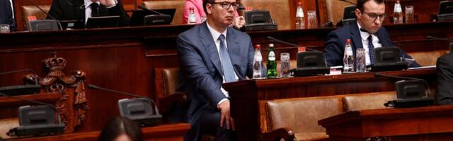 Skupština usvojila Vučićev izveštaj, sednica trajala 14 sati