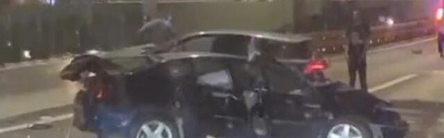 Lančani udes na Gazeli (VIDEO)