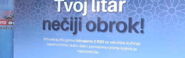 Kvele Petrol donira 2 dinara od svakog litra goriva Vakufskim kuhinjama