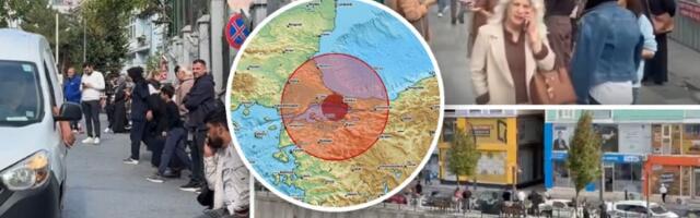 ŽESTOK zemljotres potresao Istanbul (VIDEO)