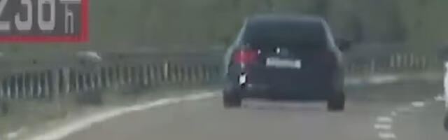 Grk jurio preko 230 kilometara na sat: Isključen iz saobraćaja kod Bujanovca (VIDEO)