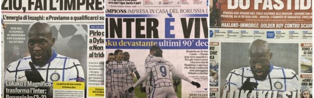 Buongiorno Italia: Kad je teško Lukaku, Lacio bi da ponovi podvig Intera u Nemačkoj