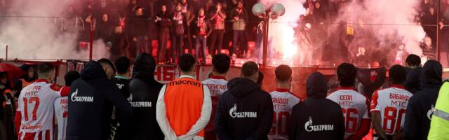 Navijači Zvezde poručili fudbalerima: Bez titule nema ni Evrope!