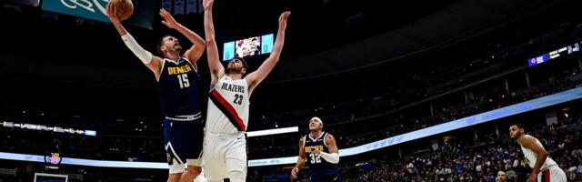 Portland imao +16 uz 25 trojki, ali je izgubio u Denveru posle produžetka i tripl-dabla Nikole Jokića (Video)