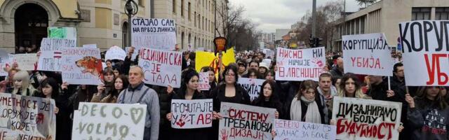 Studenti iz Niša sutra pešaka kreću za Kragujevac