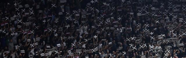 "Grobari" u elementu: Ponovo pumpanje u Areni (VIDEO)