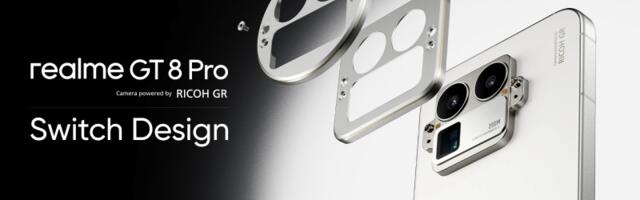 realme redefiniše dizajn flegšip telefona: GT 8 Pro uvodi prvi zamenjivi okvir kamere