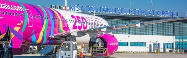 Wizz Air-ov jubilarni A321neo sleteo u Niš