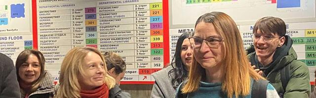 VIDEO "Amfiteatri prazni, a Kampus pun": Studenti najavili bojkot nastave zbog otkaza Jeleni Kleut