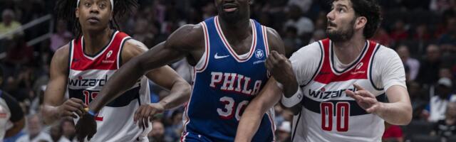 Džaba Tristanovih 17 poena, Filadelfija brojala do 153, a Pol Džordž "sipao" kao u transu bez Embida /VIDEO/