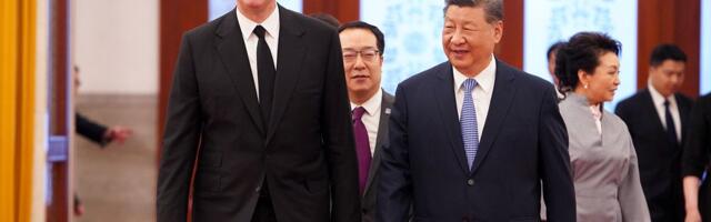 Chinese President Xi Jinping writes to Serbian counterpart Aleksandar Vucic