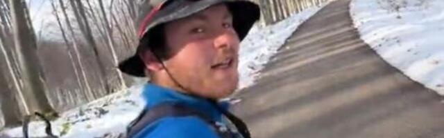 "ODMAH SI OSETIO PRAVE ČARI SRBIJE" Mladić koji pešači od Londona do Istanbula stigao u našu zemlju, pa... (VIDEO)