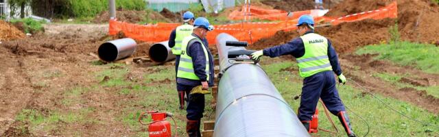Zbog radova na mreži, obustava isporuke gasa 12. februara u devet lokalnih samouprava
