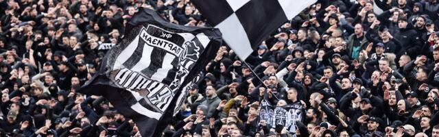 Navijači Partizana oskrnavili semafor na Marakani! /FOTO, VIDEO/