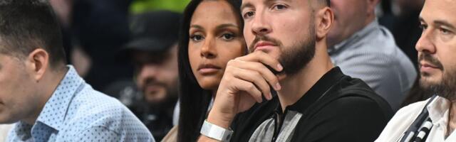 Da li je ovo najava povratka? Lovernj iz prvih redova gleda Partizan protiv Asvela /VIDEO/