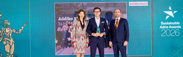 Addiko banka dobitnik nagrade na Adria Summit-u u Porto Montenegru