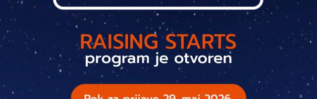 Otvoren konkurs Raising Starts za startape u Srbiji  – prijave do 29. maja