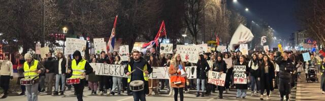 „Mile, sad ili nikad“ – poručili Leskovčani na protestu