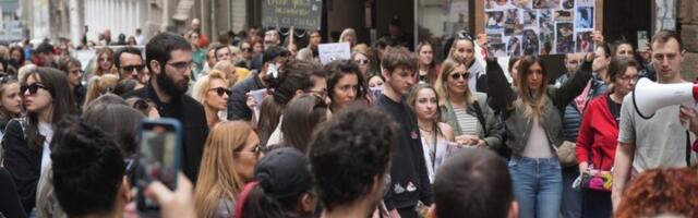 Protest ispred Ministarstva poljoprivrede (FOTO)