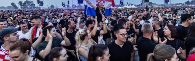 Masovno hapšenje na Tompsonovom koncertu: Ustaše završile iza rešetaka zbog uzvikivanja neprimerenih parola
