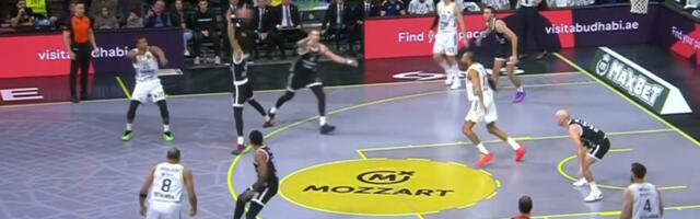 Navijači Fenera na meču sa Partizanom podigli skandalozan transparent (FOTO)