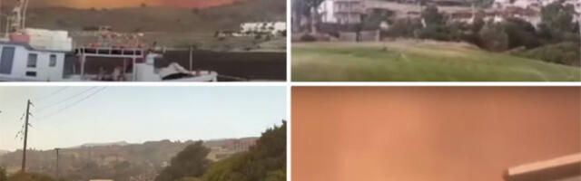 POŽAR U LETOVALIŠTU U KOJEM SRBI MASOVNO LETUJU: Naređena hitna evakuacija, snimci lede krv u žilama! (VIDEO)
