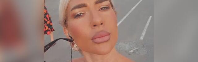 Jovana polugola vozi rolere na Dorćolu: Prolaznici u šoku zbog njenog stajlinga - obukla kratki šorts i top