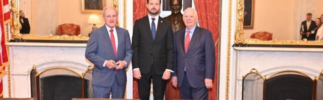 Milatović sa američkim senatorima o NATO-u i bezbednosnim izazovima