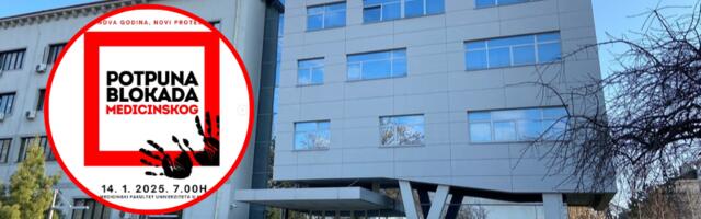 Studenti niškog Medicinskog fakulteta u blokadi ogorčeni na svog dekana zato što je jedini pružio podršku studentima 2.0