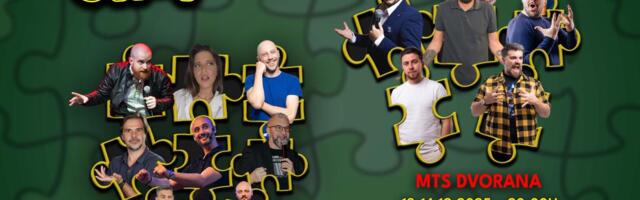SPREMITE SE DA OD SMEHA, PADNETE SA SVOJIH STOLICA: NAJVEĆI REGIONALNI FESTIVAL STAND UP KOMEDIJE - SKUP 13. I 14. DECEMBRA U MTS DVORANI