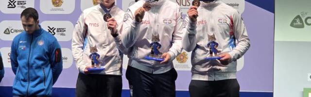 Muški tim Srbije osvojio bronzu u gađanju pištoljem na EP