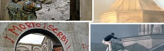 OBELEŽENE 22 GODINE OD MARTOVSKOG POGROMA NAD SRBIMA U AP KOSOVU I METOHIJI! Božja kazna za rušenje krsta - rak pojeo pluća i jetru divljaka!