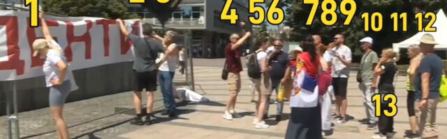TOTALNI FIJASKO BLOKADERA ZABELEŽEN KAMERAMA N1: Na skupu u Kraljevu se OKUPILO 13 BLOKADERA (VIDEO)