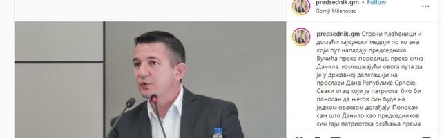 Ковачевић осудио нападе на Данила Вучића