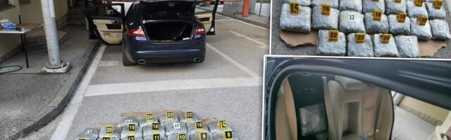 Pao diler na graničnom prelazu: Pokušao da prokrijumčari velike količine marihuane (FOTO)