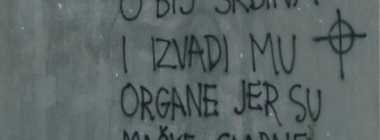 Линта апелује да Загреб најоштрије осуди антисрпске графите и казни починиоце