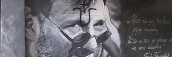 Ko je nacrtao ustaško “U” na čelu Đorđa Balaševića: “Grafiti mržnje jesu postali svakodnevna pojava, ali ovo…”