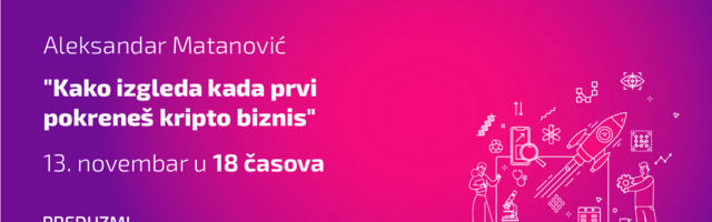 Preduzetničke priče — Aleksandar Matanović: „Kako izgleda kada prvi pokreneš kripto biznis”