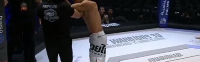 POMAHNITAO NAKON NOKAUTA! Patosirani MMA borac BRUTALNO napao SUDIJU! Reagovalo OBEZBEĐENJE... (VIDEO)