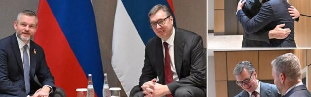 Važan sastanak: Vučić danas sa predsednikom Slovačke - Peterom Pelegrinijem